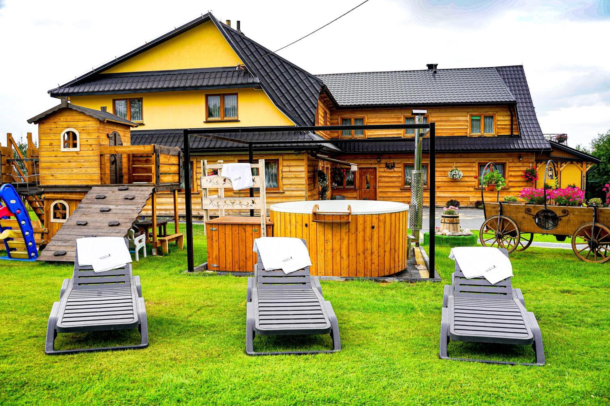 Gosciniec Kukulka Z Jacuzzi Zakopane Exterior foto