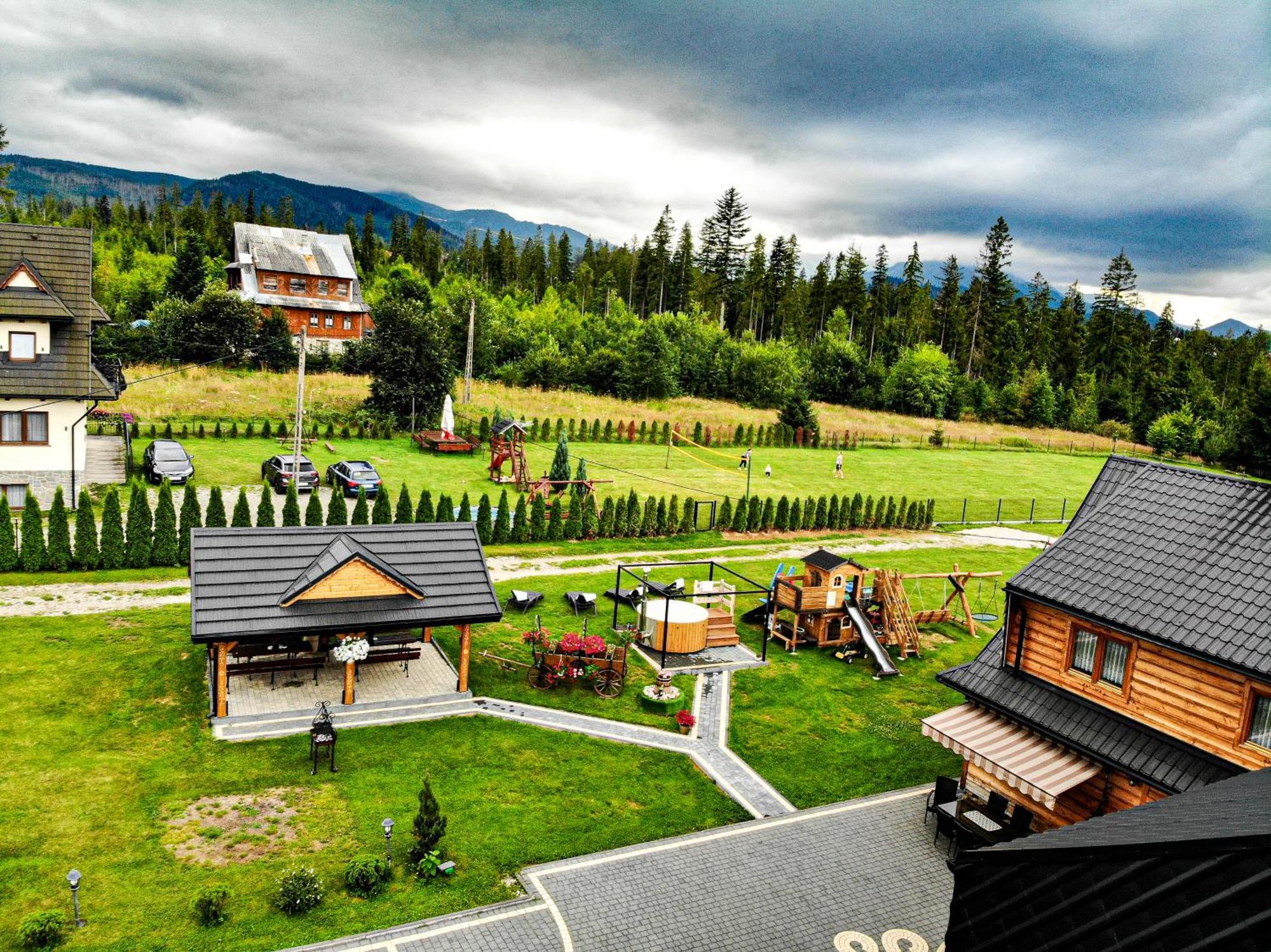 Gosciniec Kukulka Z Jacuzzi Zakopane Exterior foto